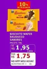 Assaí Atacadista Bauducco - biscoito wafer sabores oferta