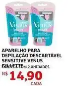 Assaí Atacadista Venus - aparelho para depilação descartavel sensitive oferta