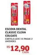 Assaí Atacadista Colgate - escova dental classic clean oferta