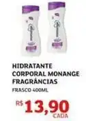 Assaí Atacadista Monange - hidratante corporal fragrâncias oferta
