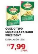 Assaí Atacadista President - queijo tipo muçarela fatiado oferta