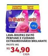 Assaí Atacadista Brilhante - lava-roupas em po perfume e cuidado extraordinario oferta