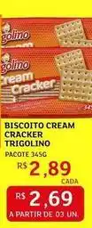 Assaí Atacadista Cracker - biscoito cream trigolino oferta