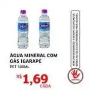 Assaí Atacadista Igarapé - água mineral com gas oferta