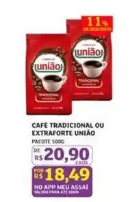 Assaí Atacadista União - cafe tradicional ou extraforte oferta