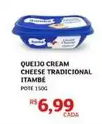 Assaí Atacadista Itambé - queijo cream cheese tradicional oferta