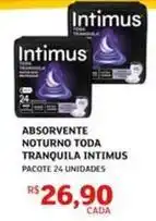 Assaí Atacadista Intimus - absorvente noturno toda tranquila oferta