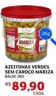Assaí Atacadista Mariza - azeitonas verdes sem caroço oferta