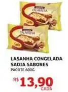 Assaí Atacadista Sadia - lasanha congelada oferta