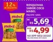 Assaí Atacadista Mabel - rosquinha sabor coco oferta