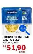 Assaí Atacadista Campo belo - cogumelo inteiro oferta