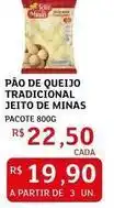 Assaí Atacadista Empório de minas - pão de queijo tradicional oferta