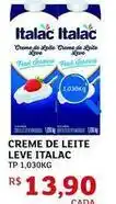 Assaí Atacadista Italac - creme de leite leve oferta