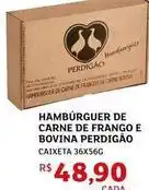Assaí Atacadista Perdigão - hambúrguer de carne de frango e bovina oferta