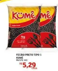 Assaí Atacadista Pacote - feijao preto tipo 1 oferta
