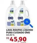 Assaí Atacadista Omo - lava-roupas líquido puro cuidado oferta