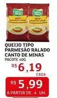 Assaí Atacadista Canto de minas - queijo tipo parmesão ralado oferta
