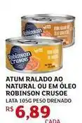 Assaí Atacadista Robinson crusoe - atum ralado ao natural ou em oleo oferta