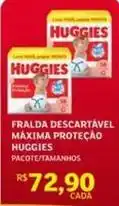 Assaí Atacadista Huggies - fralda descartável máxima proteção oferta