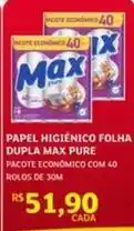 Assaí Atacadista Max - papel higiênico folha dupla pure oferta