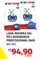 Assaí Atacadista Omo - lava-roupas em pó lavanderia profissional oferta