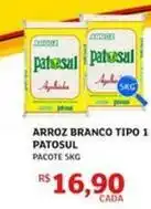Assaí Atacadista Patosul - arroz branco tipo 1 oferta