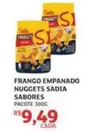 Assaí Atacadista Sadia - frango empanado nuggets oferta