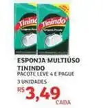 Assaí Atacadista Tinindo - esponja multiuso oferta