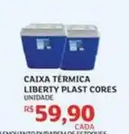 Assaí Atacadista Caixa térmica liberty plast cores oferta