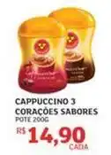 Assaí Atacadista Sabores - cappucino 3 corações oferta