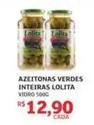 Assaí Atacadista Lolita - azeitonas verdes inteiras oferta