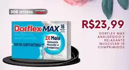 Drogasil Dorflex max analgésico e relaxante muscular 16 comprimidos oferta