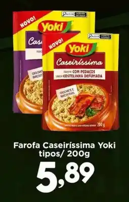 Confiança Supermercados Farofa caseiríssima yoki oferta
