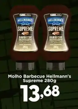 Confiança Supermercados molho barbecue hellmann's supreme oferta