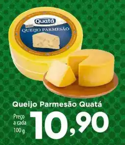 Confiança Supermercados Queijo Parmesão Quatá oferta