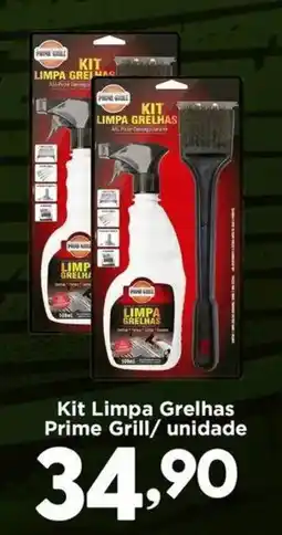 Confiança Supermercados Kit limpa grelhas prime grill oferta
