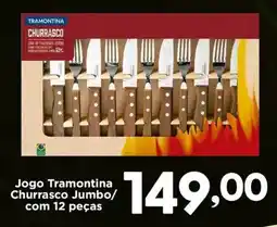 Confiança Supermercados Jogo Tramontina Churrasco Jumbo oferta