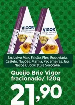 Confiança Supermercados Queijo brie vigor oferta