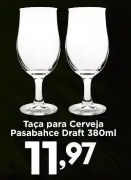 Confiança Supermercados Taça para Cerveja Pasabahce Draft oferta