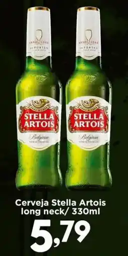 Confiança Supermercados Cerveja Stella Artois long neck oferta