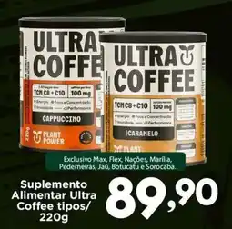Confiança Supermercados Suplemento Alimentar Ultra Coffee tipos oferta