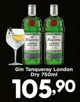 Confiança Supermercados Gin Tanqueray London Dry oferta