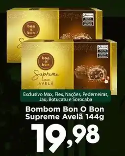 Confiança Supermercados Bombom bon o bon supreme avelã oferta