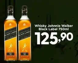 Confiança Supermercados Whisky Johnnie Walker Black Label oferta