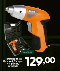 Confiança Supermercados Parafusadeira Rayco 4,8V oferta
