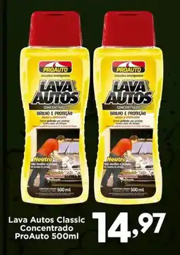 Confiança Supermercados Lava autos classic concentrado oferta