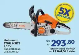 Lojas Becker Motosserra Stihl Ms172 oferta