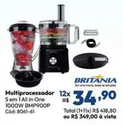 Lojas Becker Multiprocessador 5 em 1 All in One oferta