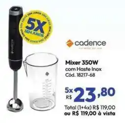 Lojas Becker Mixer 350W com Haste Inox oferta