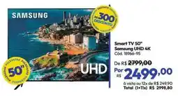 Lojas Becker Smart tv 50" samsung uhd 4k oferta